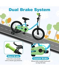 Mecale Kids Bike for 3-7 Years Old Boys and Girls 16 Inch Children Bicycle-16 Inches