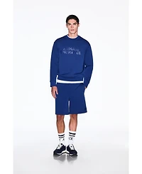 A|X Armani Exchange Men's Elevated Logo Crewneck Sweatshirt