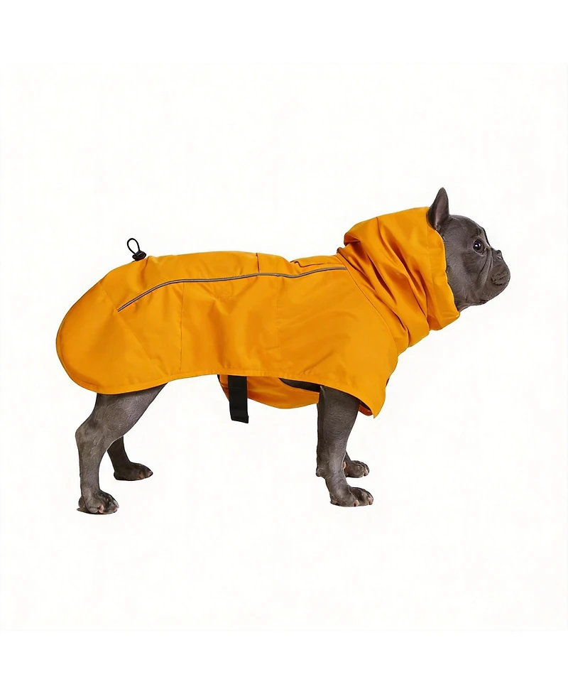 Aronkl Dog Raincoat - Waterproof, Windproof, Reflective, Breathable