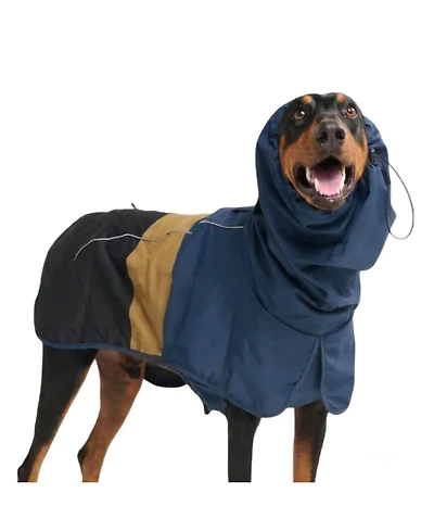 Aronkl Dog Raincoat - Waterproof, Windproof, Reflective, Breathable, Coverage