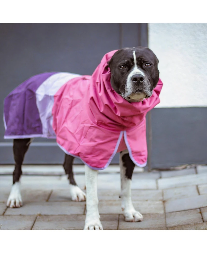 Aronkl Dog Raincoat - Waterproof, Windproof, Reflective, Breathable, Coverage