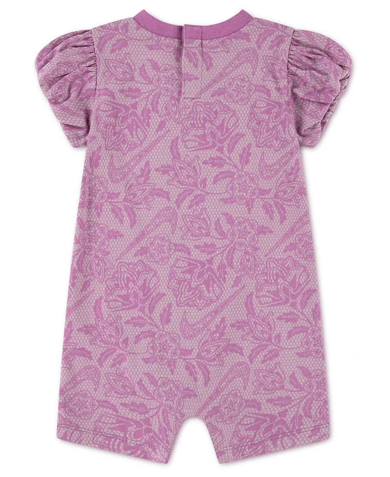 Nike Baby Girls' Crewneck Romper