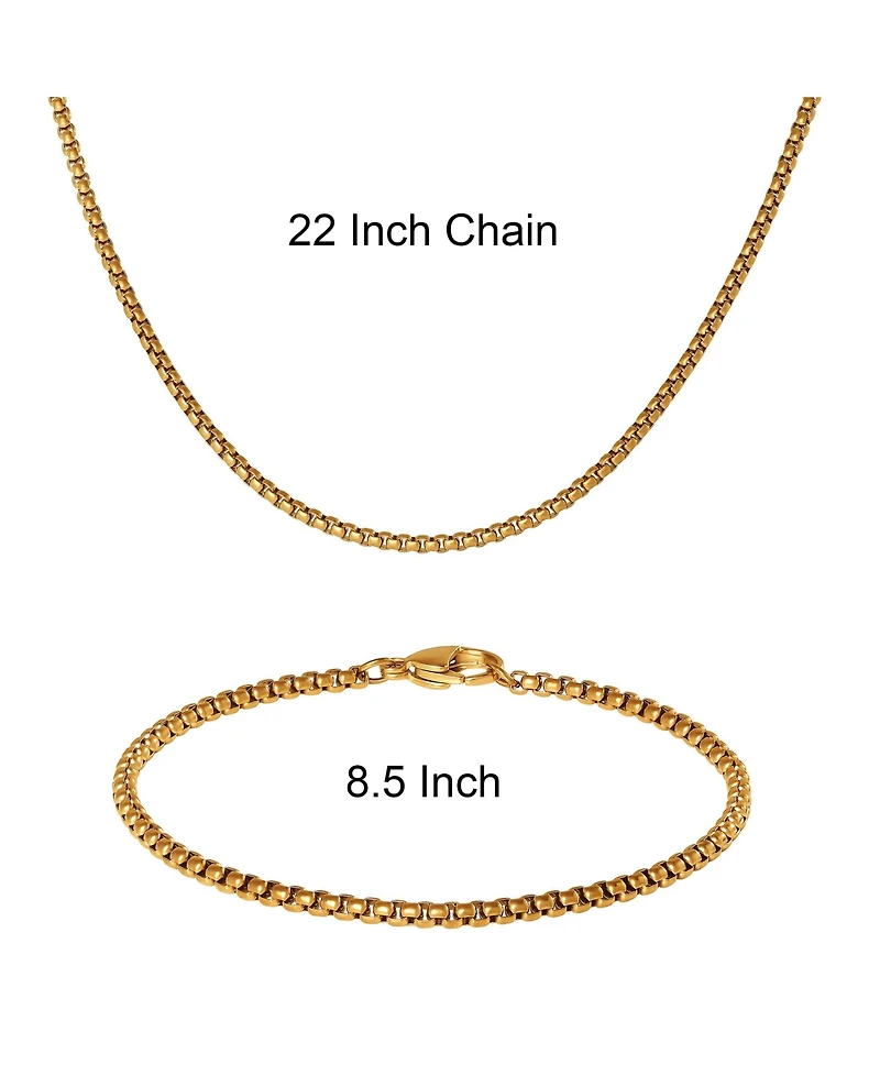 Lucky Brand Men s Rope Chain Necklace & Bracelet Set