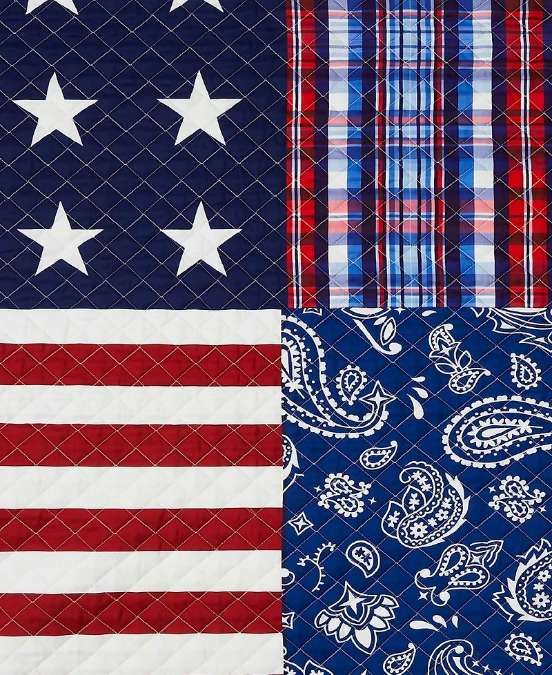 Avanti Americana Reversible 3-Pc. Quilt Set, King