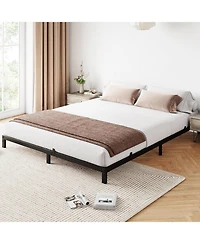 gaomon 6 Inch Bed Frame Heavy Duty Under Bed Storage Easy Assembly Platform Bed