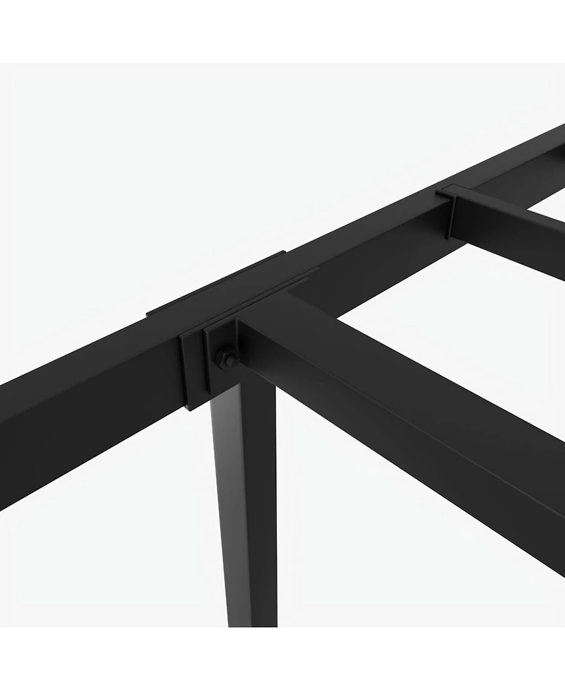 gaomon Metal Bed Frame, Unique Fist Design Headboard and Footboard, Platform Bed with Under Storage, No Box Spring Needed