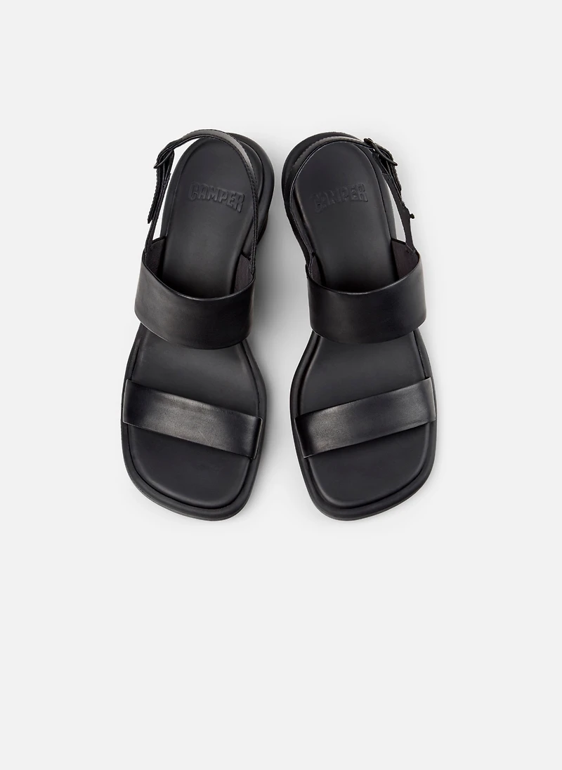 Camper Women's Louise Sandal Leather 2-Strap