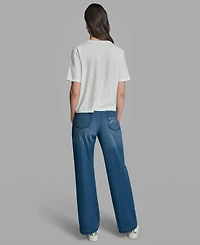 Karl Lagerfeld Paris Petite Short-Sleeve T-Shirt