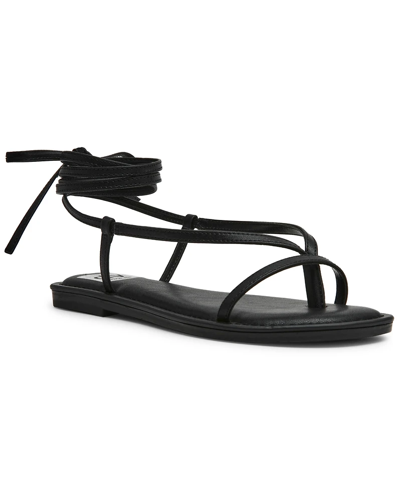Dv Dolce Vita Women's Jipsy Strappy Lace-Up Gladiator Flat Sandals