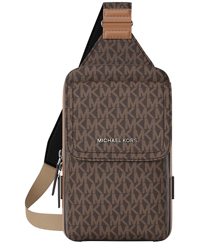 Michael Kors Men's Signature Logo Sling Bag