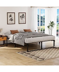gaomon Metal Platform Bed Frame Noise Free Strong Support Slats 800 Lbs Capacity No Box Spring Heavy Duty