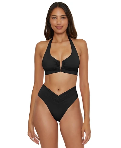 Becca Women's Color Code Carolina French Cut Hipster Swim Bottoms