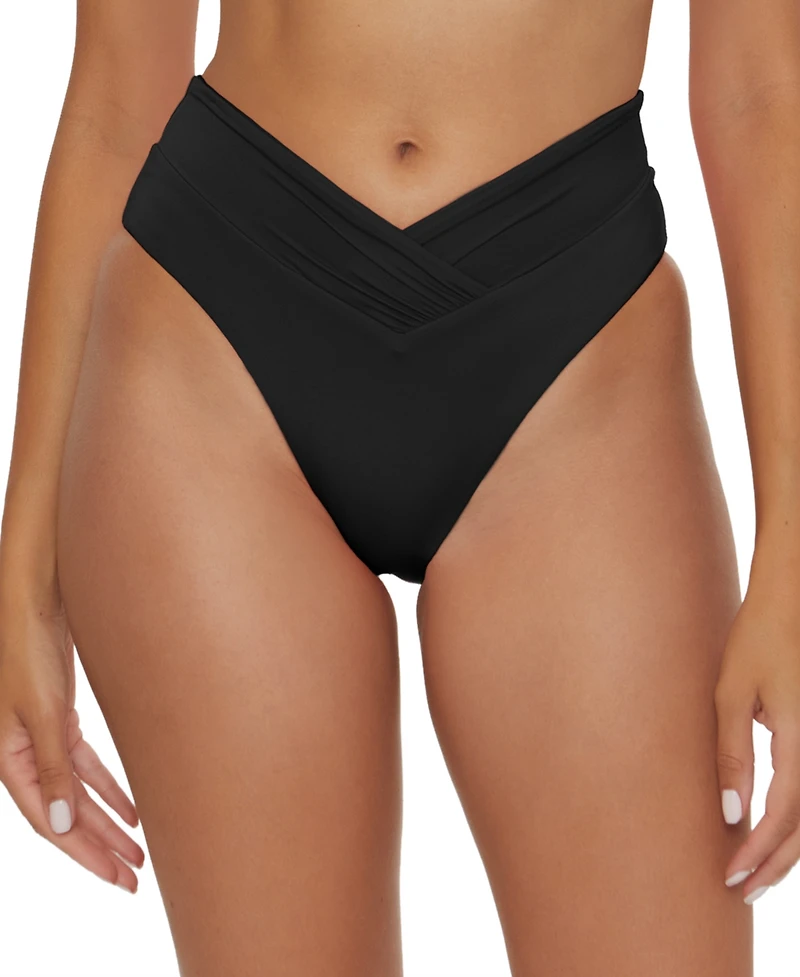 Becca Women's Color Code Carolina French Cut Hipster Swim Bottoms