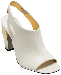 Donna Karan New York Women's Brietta Peep Toe Slingback Sandals