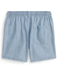 Polo Ralph Lauren Boys' 2-7 Big-Fit Cotton Chambray Shorts