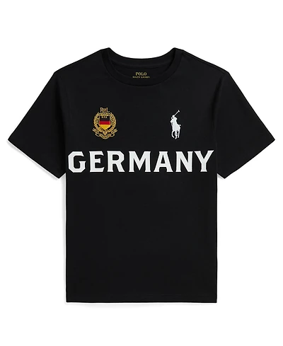 Polo Ralph Lauren Boys' 8-20 Germany Cotton Jersey T-Shirt