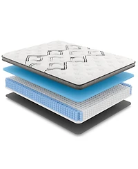 Diamond Mattress Soto 12.5" Hybrid Medium Pillow Top Mattress, Full