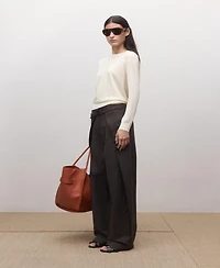 Mango Women's Wool Round-Neck Sweater