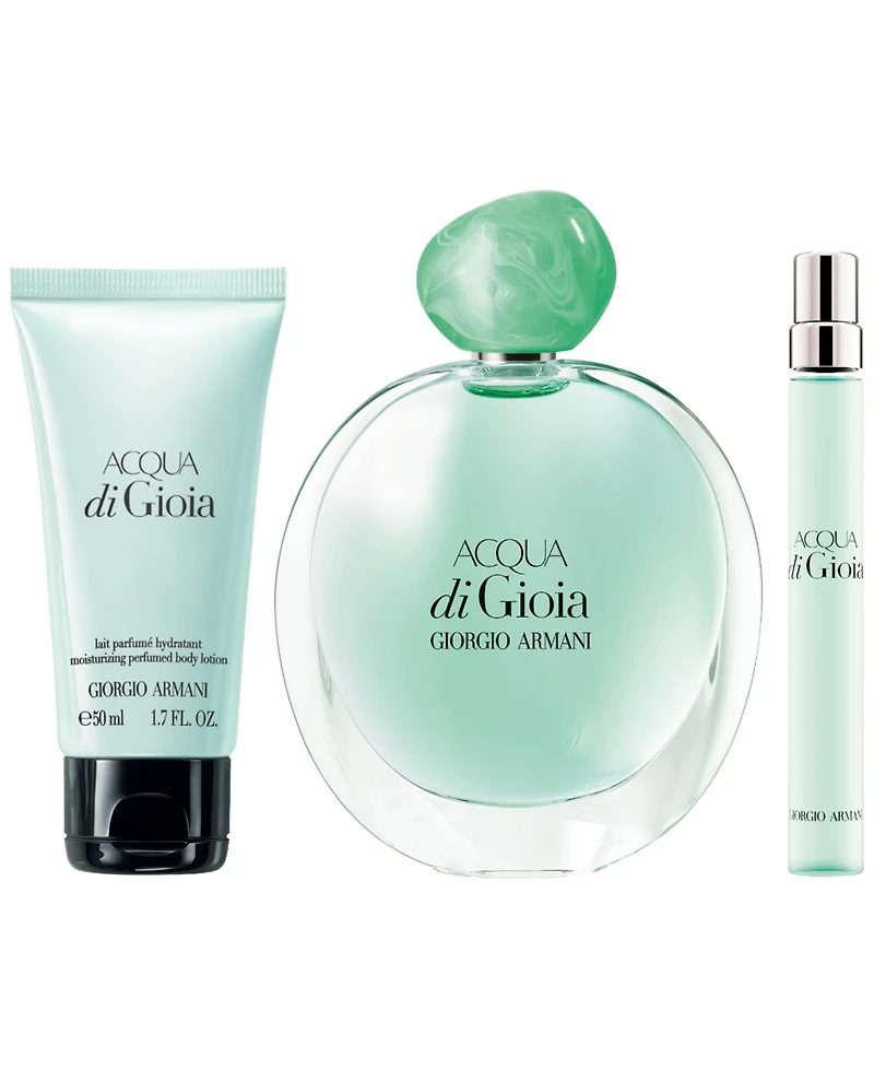 Armani 3-Pc. Acqua Di Gioia Eau de Parfum and Body Lotion Gift Set