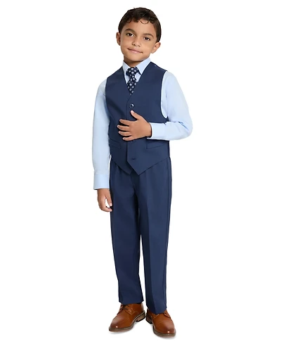 Haggar Little Boys Washable 4 Piece Vest Set