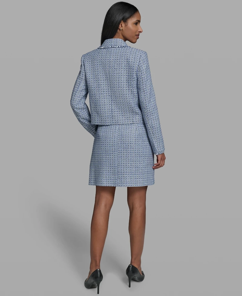 Karl Lagerfeld Paris Women's 3-Button Jacket