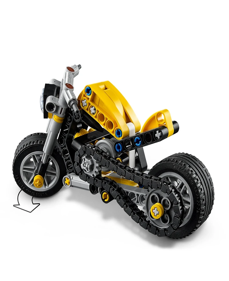Lego Technic Motorcycle Building Set, 42225