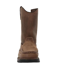 Georgia Boot Men's Athens 360 11" Pull-On Waterproof Moc-Toe Nano Composite Toe Work Boot