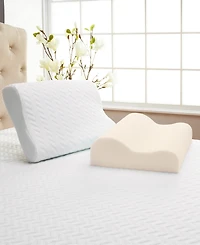 Peaceful Dreams Memory Foam Pillow, Contour
