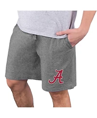 Concepts Sport Men's Charcoal Alabama Crimson Tide Quest Knit Jam Shorts