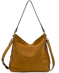 Patricia Nash Kalispell Large Suede Hobo Bag