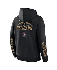 Fanatics Men's Black New Orleans Pelicans Legacy Guard Pullover Hoodie