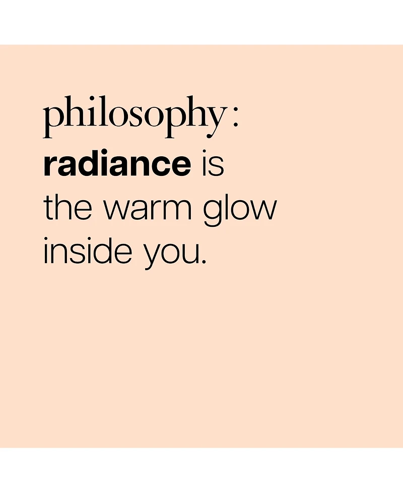 philosophy Radiant Grace Eau de Parfum Travel Spray, 0.33 oz.