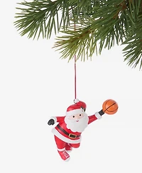 Holiday Lane Sports Basketball Santa Ornament, Macy's Exclusive