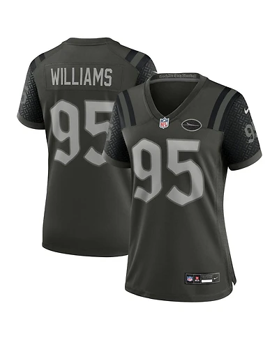 Nike Women's Quinnen Williams Gotham Green New York Jets 2025 Rivalries Collection Game Jersey
