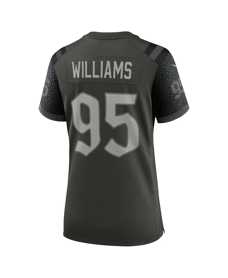 Nike Women's Quinnen Williams Gotham Green New York Jets 2025 Rivalries Collection Game Jersey