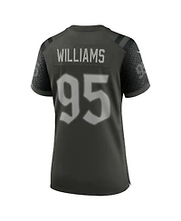 Nike Women's Quinnen Williams Gotham Green New York Jets 2025 Rivalries Collection Game Jersey