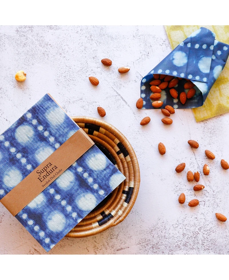 Supra Endura Tie Dye Swedish Dishcloths, 3-pack