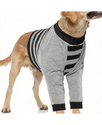 Aronkl Dog Recovery Sleeve for Front Leg Joint Protection, Thickened Elbow, Easy On/Off