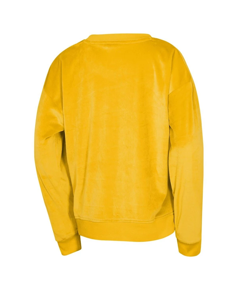 Outerstuff Big Boys and Girls Gold Los Angeles Lakers Step Back Sweatshirt