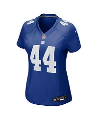 Nike Women's Cam Skattebo Royal New York Giants Team Game Player Jersey