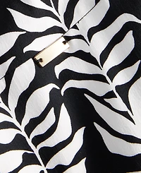 I.n.c. International Concepts Petite Printed Mid-Rise Pull-On Bengaline Capri Pants, Macy's Exclusive