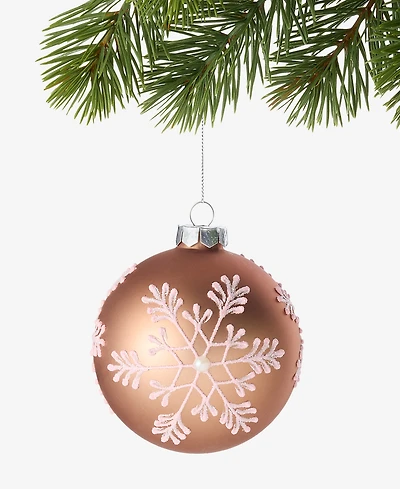 Holiday Lane Nutcracker Sweets Snowflake Ball Ornament, Macy's Exclusive