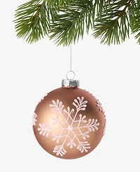 Holiday Lane Nutcracker Sweets Snowflake Ball Ornament, Macy's Exclusive