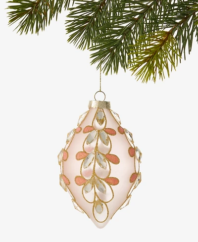 Holiday Lane Jeweled Classics With Gems Finial Ornament, Macy's Exclusive
