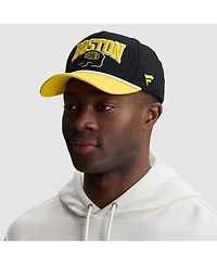 Fanatics Men's Black Boston Bruins 2026 Nhl Stadium Series Authentic Pro A-Frame Adjustable Hat