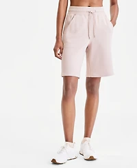 Id Ideology Women's Cotton-Blend Pull-On Bermuda Shorts, Exclusively at Macy's