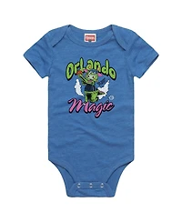 Homage Baby Boys and Girls Royal Orlando Magic The Right Stuff Tri-Blend Bodysuit