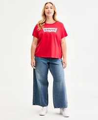 Levi's Trendy Plus Perfect Logo Cotton T-Shirt