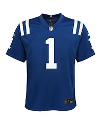 Nike Big Boys and Girls Ahmad Sauce Gardner Blue Indianapolis Colts Home Game Jersey