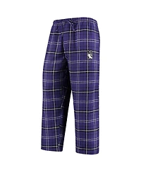 Concepts Sport Men's Purple/Black Northwestern Wildcats Ultimate Flannel Pants